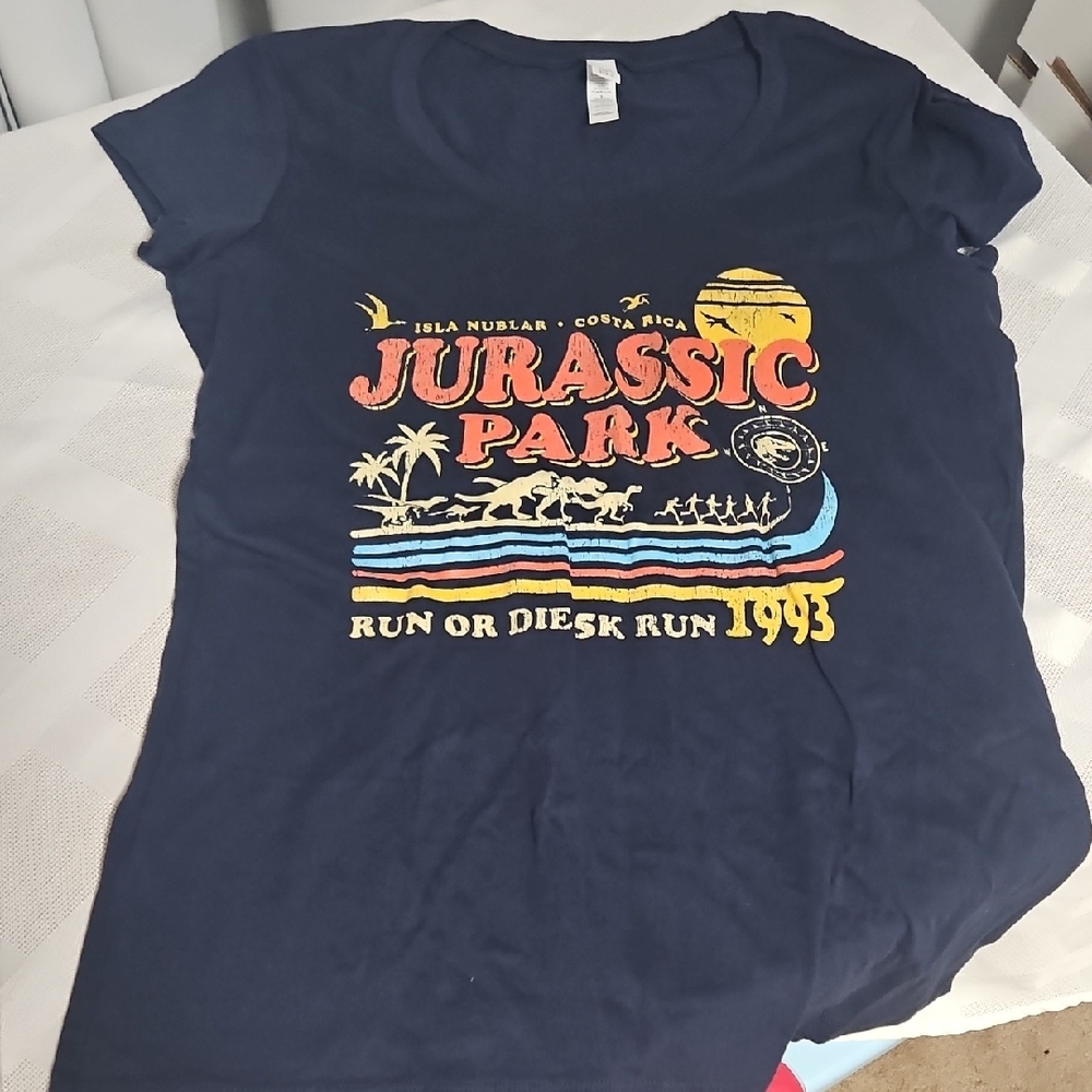 Jurassic Park 5k Womens Tee